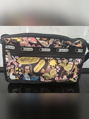 Lesportsac Hawaii Exclusive Surf Chick Satchel Shoulder Crossbody Bag